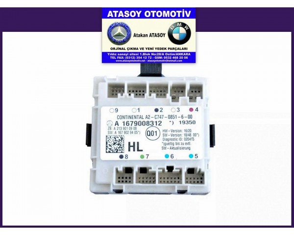 MERCEDES GLE HL KAPI BEYNİ A1679004325 A1679003828 A1679003418 A1679003318 A1679002018 A1679008213 A1679008312 A1679009011 A1679008911 A1679004511 A1679004411 A1679002708